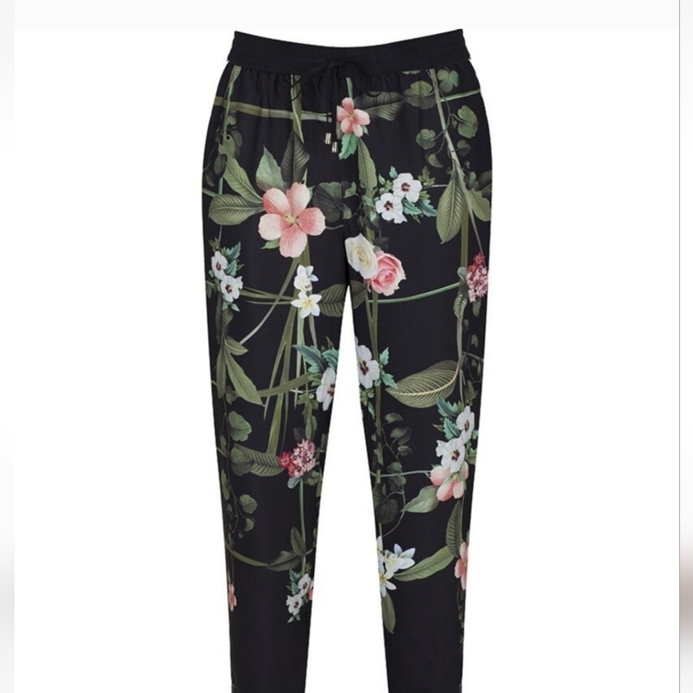 Ted Baker London Womens Sew in Love High Rise Floral Jogger Pants